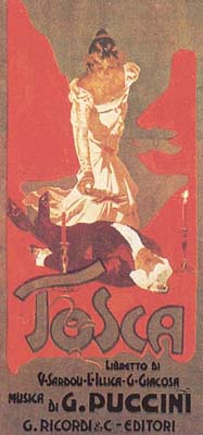 Puccini Tosca poster